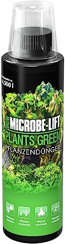 MICROBE-LIFT Plants Green - 236 ml - Komplettdünger für Aquarienpflanzen, reich an Vitaminen, für prächtigen Wuchs und Gesundheit im Süßwasseraquarium