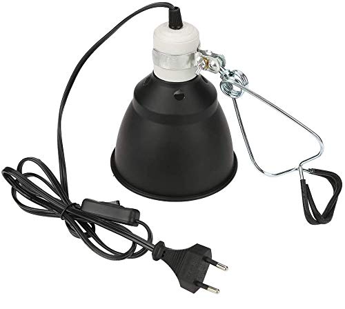 POFET E27 Reptilien-Schildkröten-Wärme-UVA/UVB-Lampe, Lampenfassung, 300 W, Reptilienheizung, Leuchtturm für Hühner-Brutung