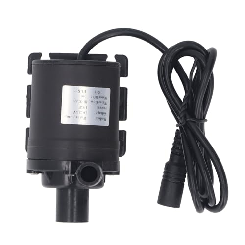 200GPH Tauchpumpe, 24V 800L/H Leise Wasserpumpe für Aquarium, Brunnen, Teich, Aquarium, 5 Meter Hub