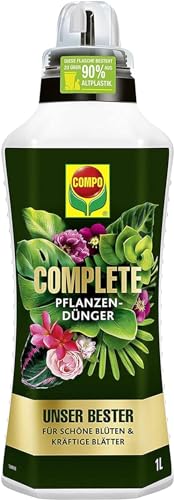 COMPO COMPLETE Pflanzendünger für alle Pflanzen, Universal-Dünger mit Kalzium und Magnesium, 1 Liter