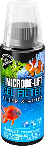 Microbe-Lift Gel Filter - 118ml - Biologische Filterstarter Bakterien in Gel-Form, aktiviert Filtermedien sofort, verlängert Reinigungsintervalle, für Meer- & Süßwasseraquarien.