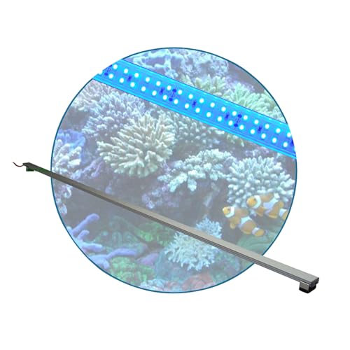 Meerwasser Aquarium - LED-Leuchtbalken 120 cm, 1 Leiste BLAU mit Trafo 60W