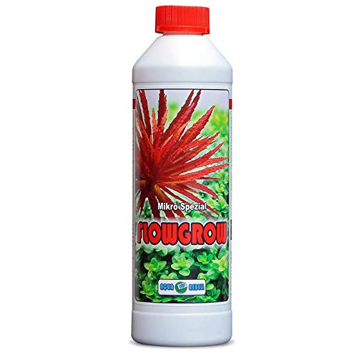 Aqua Rebell ® Mikro Spezial Flowgrow Dünger - 0,5 Literflasche - optimale Versorgung für Ihre Aquarium Wasserpflanzen - Aquarium Dünger speziell für Wasserpflanzen entworfen