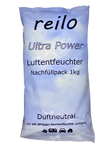 20x 1kg Ultra Power Luftentfeuchter Granulat (Calciumchlorid) im Vliesbeutel für Raumentfeuchter - zum attraktiven Staffelpreis