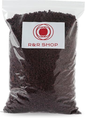 R&R SHOP – Feiner vulkanischer Lapillus, 100% natürlicher PH-Neutral, ideal für Keimung und Pflanzenwachstum, 0–8 mm (1L)