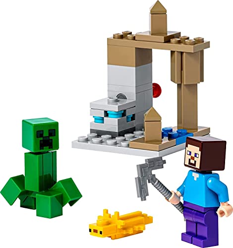 LEGO Minecraft Dripstone Cavern Polybag Steve Creeper 30647 Polybeutel