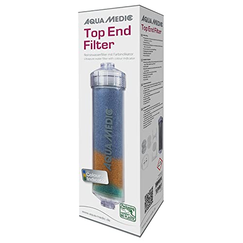 Aqua Medic Top End Filter, Reinstwasserfilter mit Farbindikator