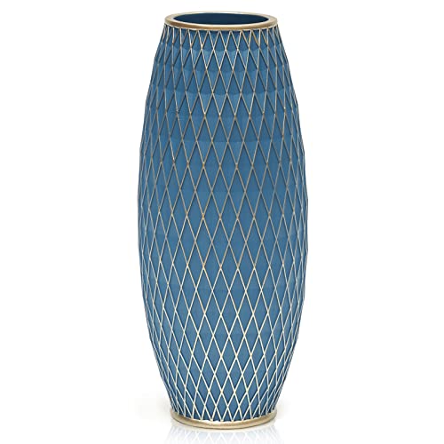 Suanti Blumenvase, 27,9 cm hohe Vase mit minimalistischem Design und einzigartigen Formen, Bodenvase für Schlafzimmer, Wohnzimmer, Büro & Küche
