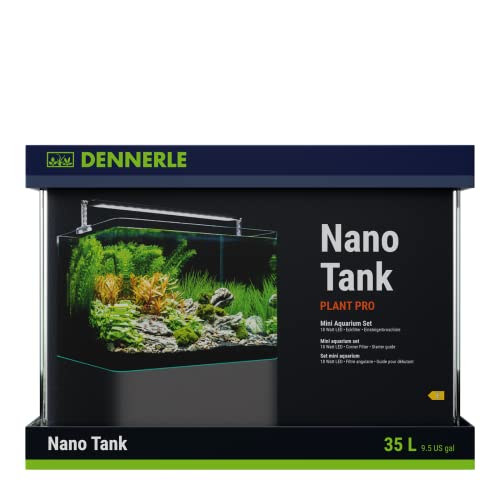 Dennerle Nano Tank Plant Pro, 35 Liter - Mini Aquarium Set