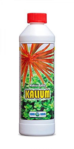 Aqua Rebell ® Makro Basic Kalium Dünger - 0,5 Literflasche - optimale Versorgung für Ihre Aquarium Wasserpflanzen - Aquarium Dünger speziell für Wasserpflanzen entworfen