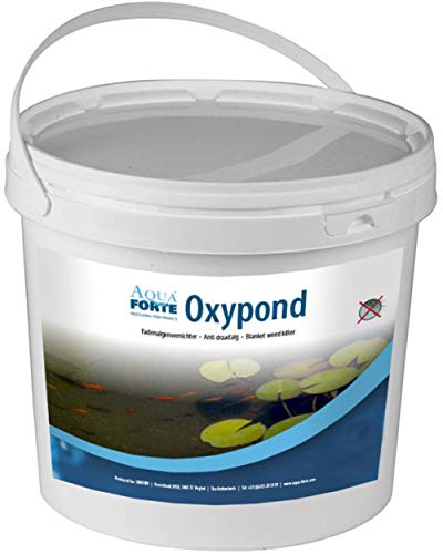 AquaForte Oxypond (vorher Oxyper) Aktivsauerstoff Teichpflegemittel 1kg (reicht für 30.000 Liter Teichwasser), fördert den effizienten Abbau von Abfallprodukten