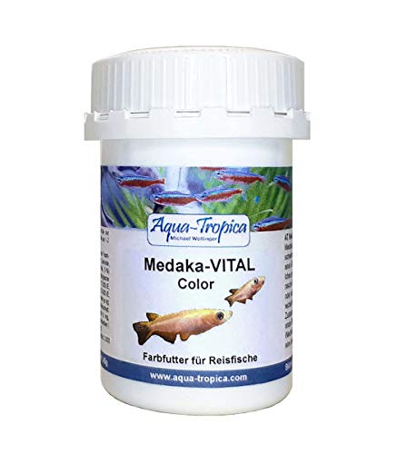 Aqua-Tropica Medaka-VITAL Color 40g - Spezial Farbfutter für Medaka, Reisfische, Futter