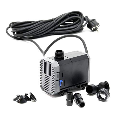 SunSun CHJ-900-10 ECO Teichpumpe 900 l/h / 20 W, energiesparende Filterpumpe,...