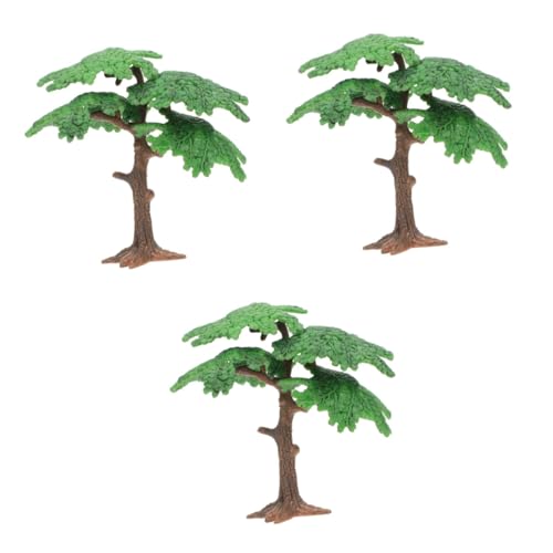 Sosoport 9 Sätze Kiefer-Baum-Verzierung Fischglasdekorationen Bonsai-Dekoration Künstliche Pinienbaum Dekoration Einzigartige Heimdekoration Simulation von Kiefern Szenenlayout-Requisite