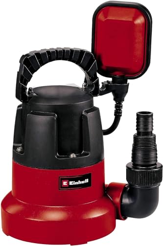 Einhell Tauchpumpe GC-SP 3580 LL (350 W, 8.000 Liter pro Stunde, flachabsaugend bis 1 mm, Pumpenstart ab 8 mm, integriertes Rückschlagventil)