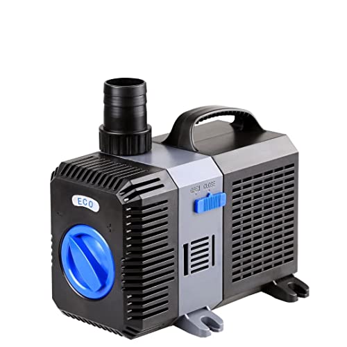 AquaOne CTP-5000 Aquarium & Teichpumpe I Eco Pumpe 30 Watt I energiesparende Förderpumpe...