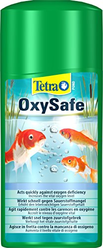 Tetra Pond OxySafe (erhöht schnell den Sauerstoffgehalt im Gartenteich, hilft bei Sauerstoffmangel), 500 ml Flasche