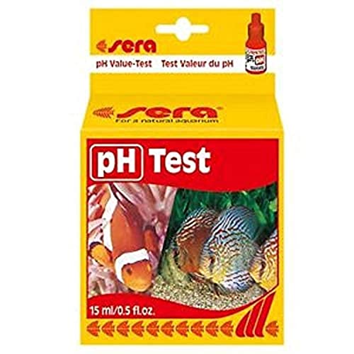 sera 04310 pH Test ein Wassertest für 100 Messungen, misst zuverlässig und genau den pH-Wert für Süß- & Meerwasser, im Aquarium oder Teich