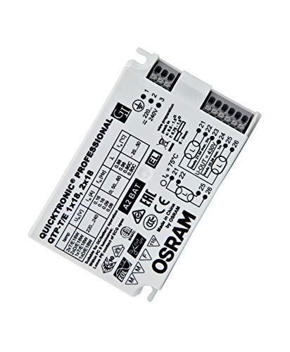 OSRAM elektronisches Vorschaltgerät (EVG), QUICKTRONIC PROFESSIONAL M, EVG LL/KLL non-DIM, QTP-T/E 1X18,2X18/220-240