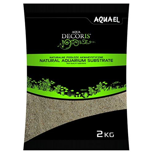 Aquael Quartz Sand 0.4-1.2 mm 2 kg Sand D Quarz Finish Aquarium, AE5112