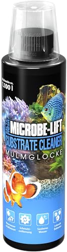 Microbe-Lift® - Substrate Cleaner | 100% biologische Mulmglocke zur Bekämpfung von Mulm und Schmutz | Für Süßwasser- und Meerwasseraquarium | Inhalt: 236ml