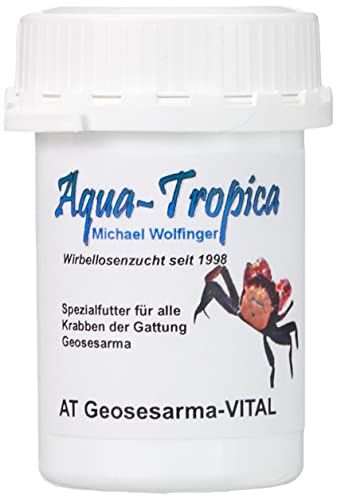 Aqua-Tropica Geosesarma-VITAL - Spezialfutter für Vampirkrabben, 45 g