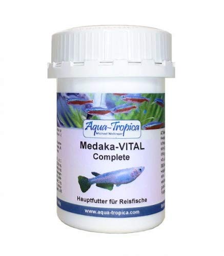 Aqua-Tropica Medaka-VITAL Complete 40g - Spezial Hauptfutter für Medaka, Reisfische, Futter