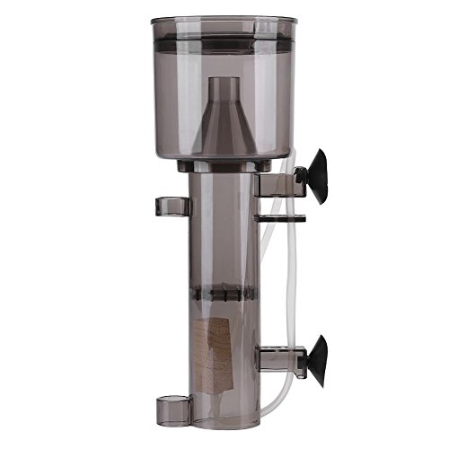 Fdit Aquarium-Protein-Abschäumer zum Aufhängen an Pumpe, Salzwasserfilter, interner Wasserfilter für Meerwasseraquarien (#1)