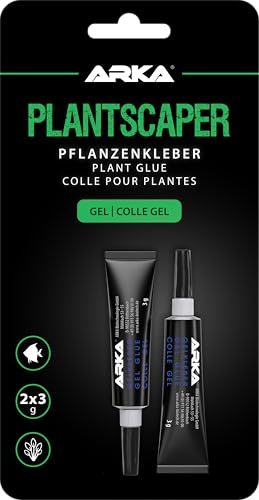 MICROBE-LIFT Plantscaper - 2x3 g Gel - Pflanzenkleber für Aquascaping, schnell & ergiebig, ideal zum Befestigen von Pflanzen, Moosen & Wurzeln in Süßwasseraquarien