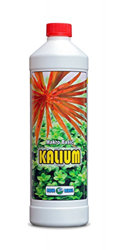 Aqua Rebell ® Makro Basic Kalium Dünger - 1 Literflasche - optimale Versorgung für Ihre Aquarium Wasserpflanzen - Aquarium Dünger speziell für Wasserpflanzen entworfen