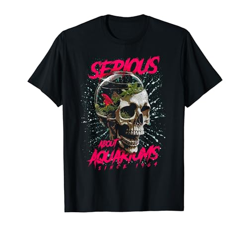 Serious About Aquariums Geburtstag des Fischhalters T-Shirt