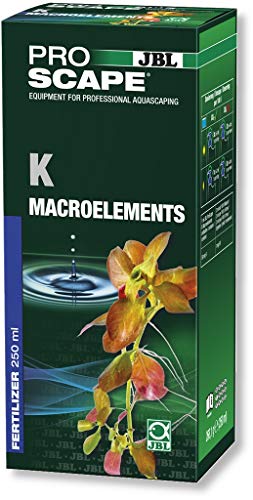 JBL ProScape K Macroelements 2112000 Kalium - Pflanzendünger für Aquascaping, 250 ml