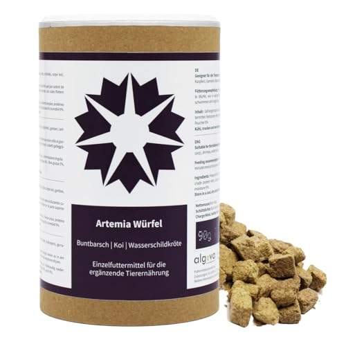 algova Artemia Würfel FD gefriergetrocknet Schwimmfutter (1L = 90g)