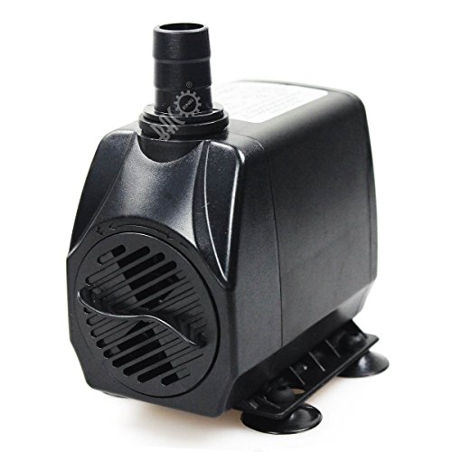 BACOENG Aquarium Pumpe Förderpumpe Teichpumpe Tauchpumpen Wasserpumpe Fontäne Pumpe 200/600/1000/2000/2500LPH (2000L/h)