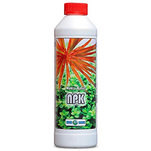 Aqua Rebell ® Makro Basic NPK Dünger - 0,5 Literflasche - optimale Versorgung für Ihre Aquarium Wasserpflanzen - Aquarium Dünger speziell für Wasserpflanzen entworfen