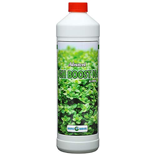 Aqua Rebell ® Advanced GH Boost N - 1 Literflasche - optimale Versorgung für Ihre Aquarium Wasserpflanzen - Aquarium Eisenvolldünger speziell für Wasserpflanzen entwickelt