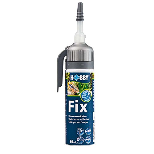 Hobby 11968 Fix Unterwasserkleber, Kartusche, 80 ml, transparent,