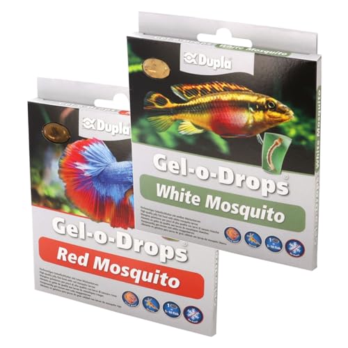 Dupla Zierfischfutter Gel-o-Drops White Mosquito + Red Mosquito - Fischfutter enthält rote und weiße Mückenlarven