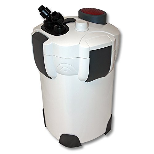 SunSun HW-303 Aquarium Außenfilter 1400 L/h 3 Stufen Kammerfilter inkl Filtermaterial