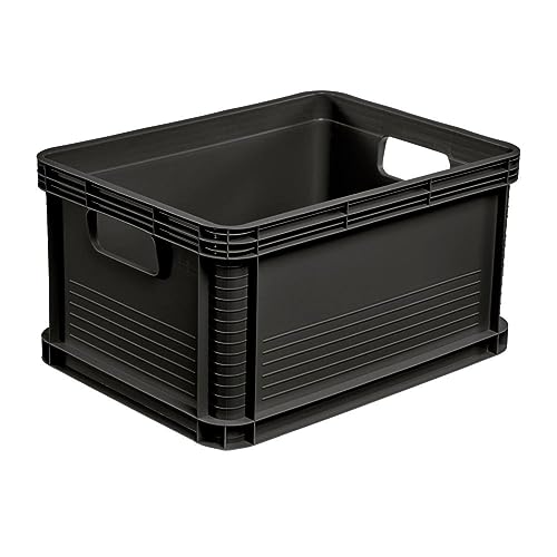 keeeper Transportbox, 40 x 30 x 22 cm, 20 l, Robert, Graphit Grau