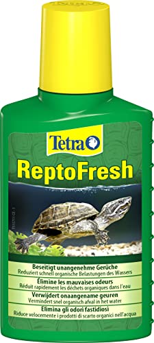 Tetra ReptoFresh Wasseraufbereiter - beseitigt unangenehme Gerüche und verringert sofort organischen Abfall im Wasser von Aqua-Terrarien, 100 ml Flasche
