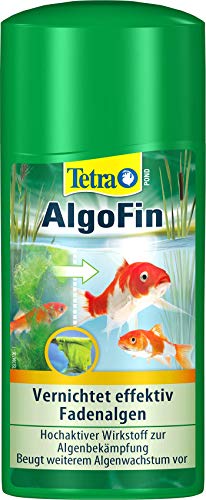 Tetra Pond AlgoFin Teich Algenvernichter - wirkt effektiv bei Fadenalgen, Schwebealgen und Schmieralgen im Gartenteich, 500 ml