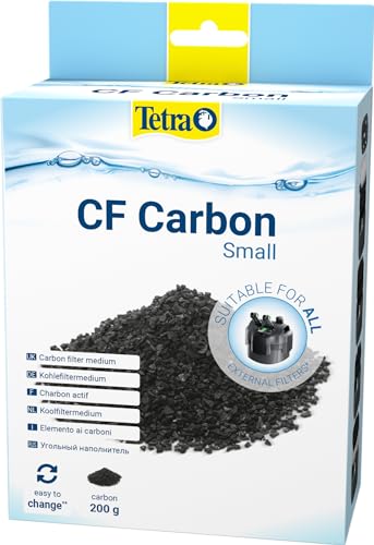 Tetra CF Carbon Small - Kohlefiltermedium für die Tetra Aquarium Außenfilter EX 400 Plus bis 1000 Plus