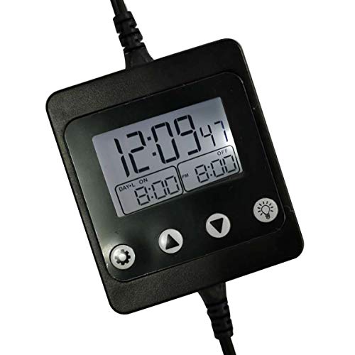 Nicoone Aquarium Timer, Aquarium Licht Timer Aquarium Licht Controller Digital Dimmer, Aquarium Licht Dimmer für Aquarium Lamp LED, Beleuchtungssteuerungs-Timer