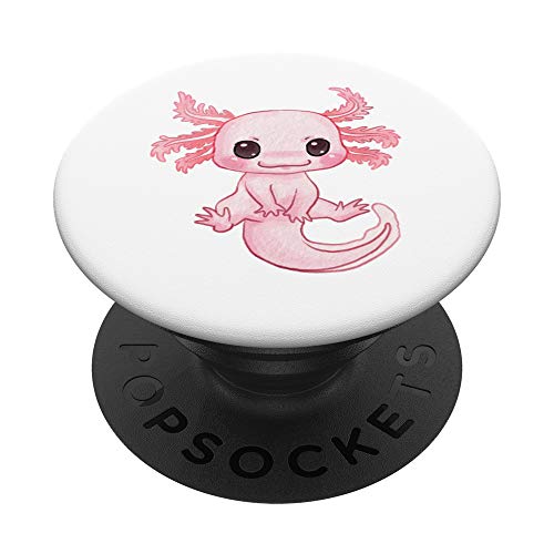 PopSockets Axolotl Niedliches Baby Design - Magisch Süßes Tier PopSockets mit austauschbarem PopGrip