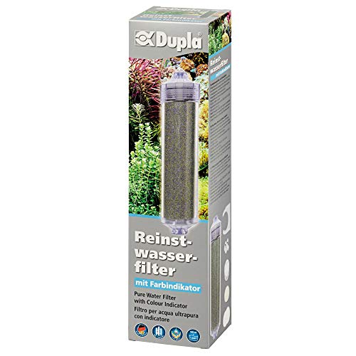 Dupla 80511 Reinstwasserfilter mit Farbindikator, entfernt Silikate, Nitrate, Schadstoffe und Salze, 500 ml