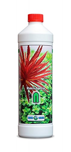 Aqua Rebell ® Makro Spezial N Dünger - 1 Literflasche - optimale Versorgung für Ihre Aquarium Wasserpflanzen - Aquarium Dünger speziell für Wasserpflanzen entworfen