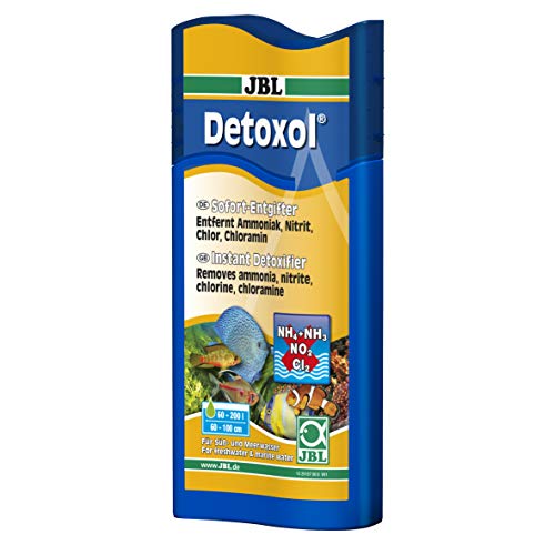 JBL Detoxol 2515700, Sofort-Entgifter, Für gesundes Aquarienwasser, 250 ml