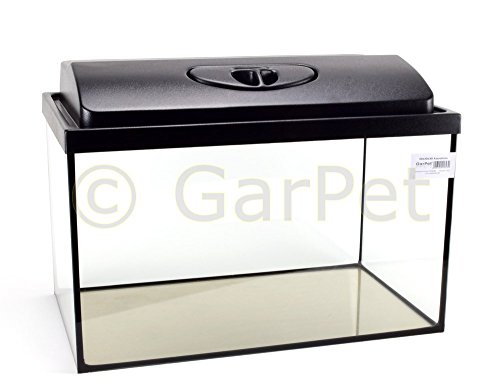 GarPet Aquarium rechteckig 50x30x30 + Abdeckung LED