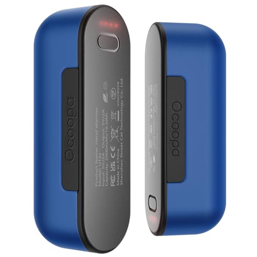 OCOOPA handwärmer elektrisch, 10000 mAh Split-Magnetic 2er-Pack, 4 Heizmodi, schnelleres Aufheizen handwärmer wiederverwendbar，handwärmer USB powerbank für Outdoor im Winter, UT2s (MagTwins)